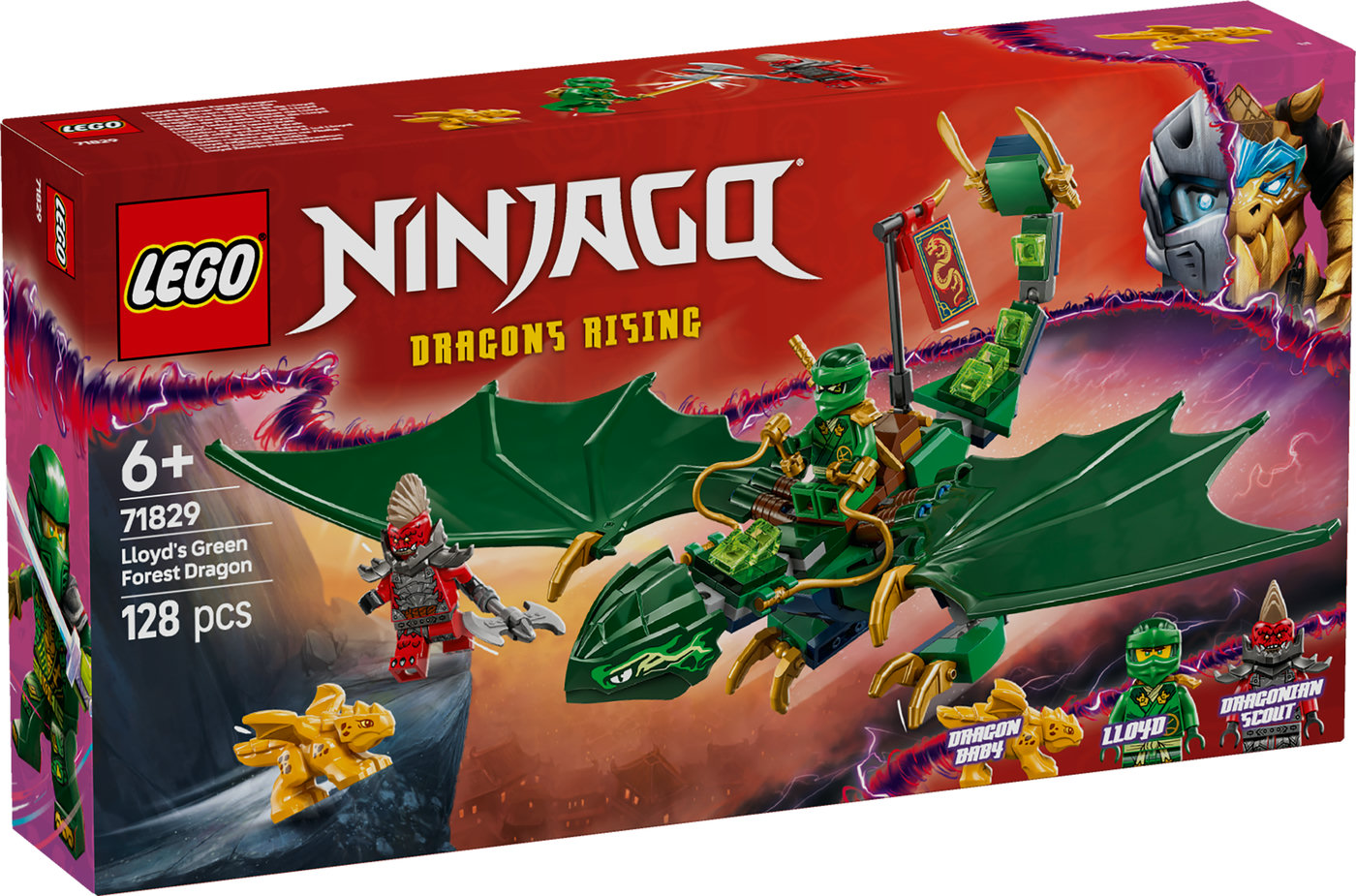 LEGO® NINJAGO® Lloyd Žaliojo miško drakonas Žaislas 71829