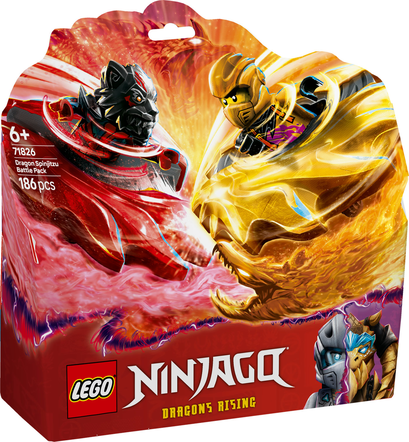 LEGO® NINJAGO® Drakono Spinjitzu kovos rinkinys 71826