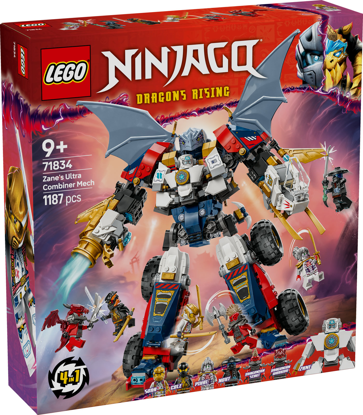 LEGO® NINJAGO® Zeino kombinuotasis ultrarobotas 71834