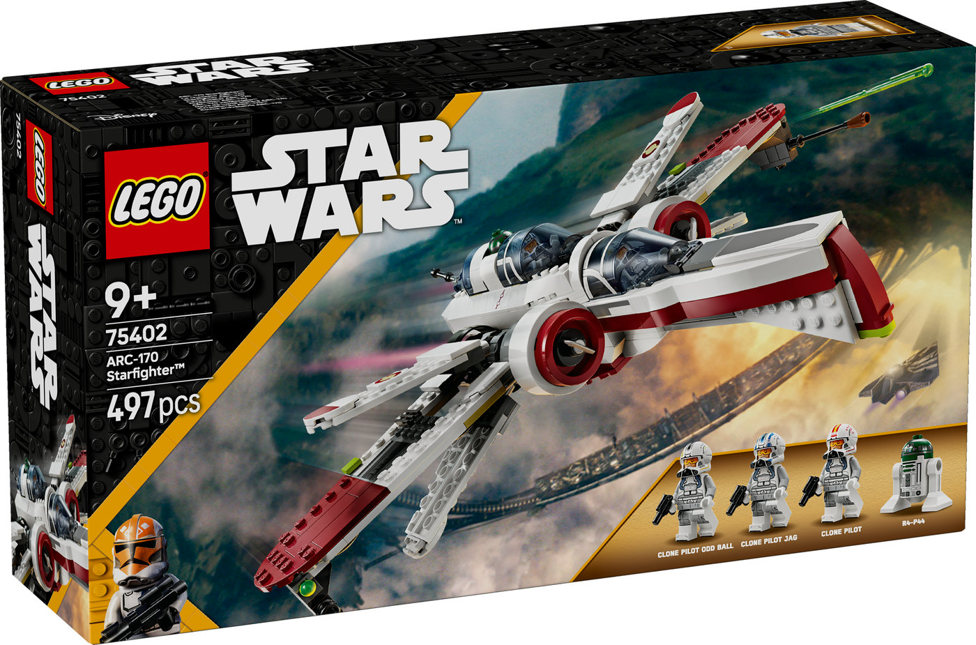 LEGO® Žvaigždžių karų kovos erdvėlaivis ARC-170 75402