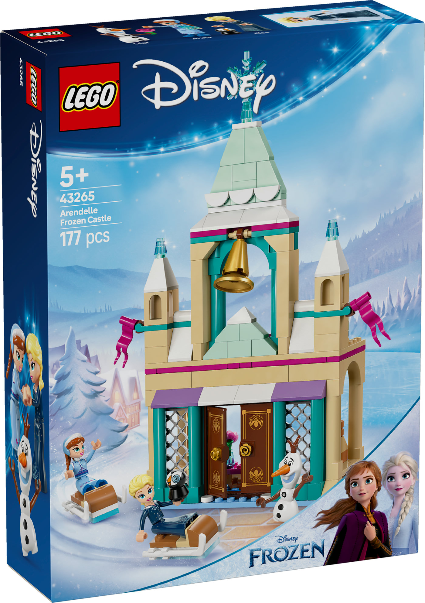 LEGO® ǀ Disney Ledo šalies Arendelės ledo pilis 43265