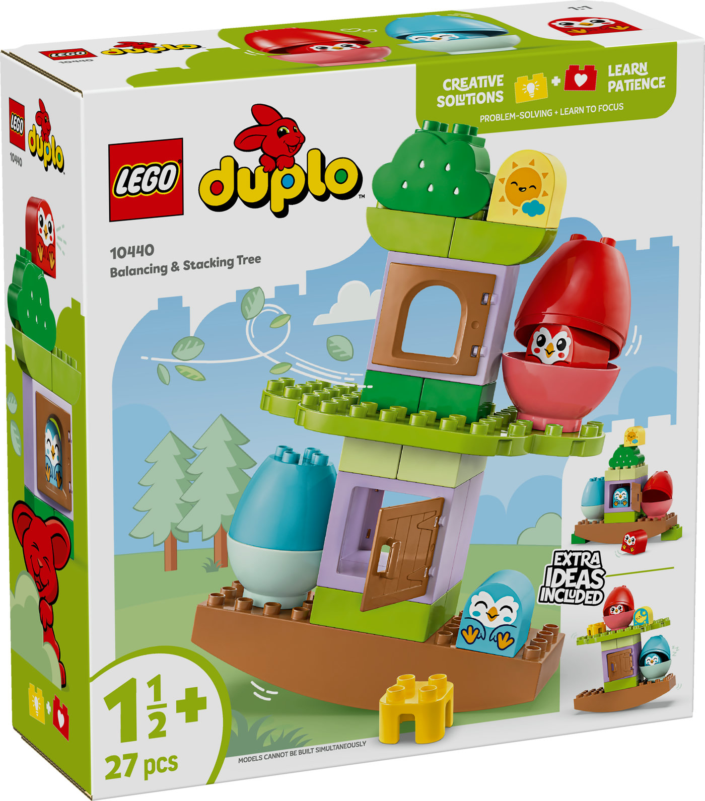 LEGO® DUPLO® Mano pirmasis balansavimo ir dėliojimo medis Lavinamasis žaislas 10440