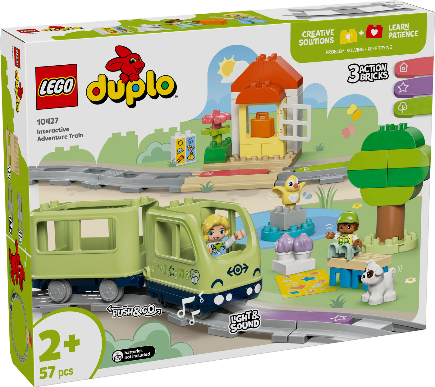 LEGO® DUPLO® Town Interaktyvus nuotykių traukinukas 10427