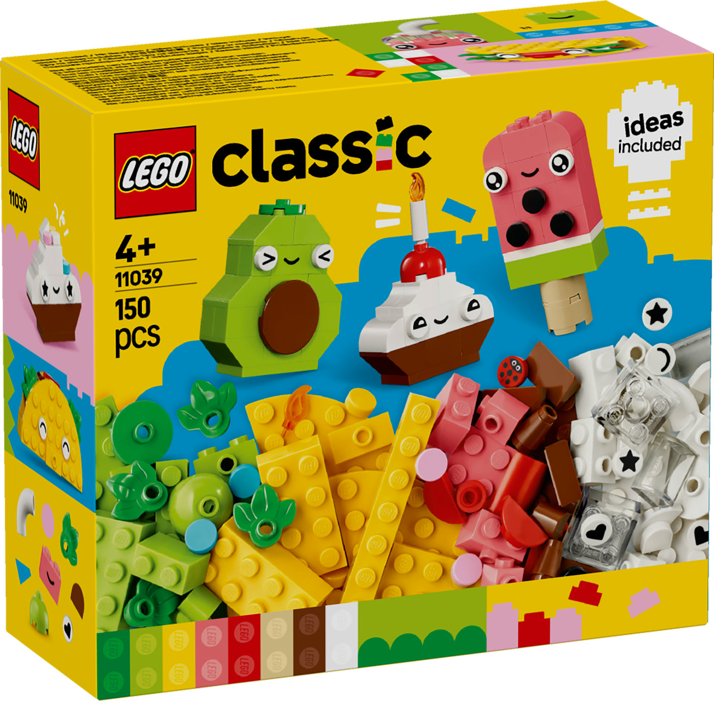 LEGO® Classic Kūrybiški maisto produktai Išradingas žaislas 11039