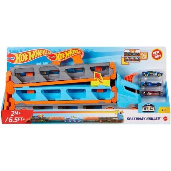 Žaidimų rinkinys HOT WHEELS Speedway Hauler