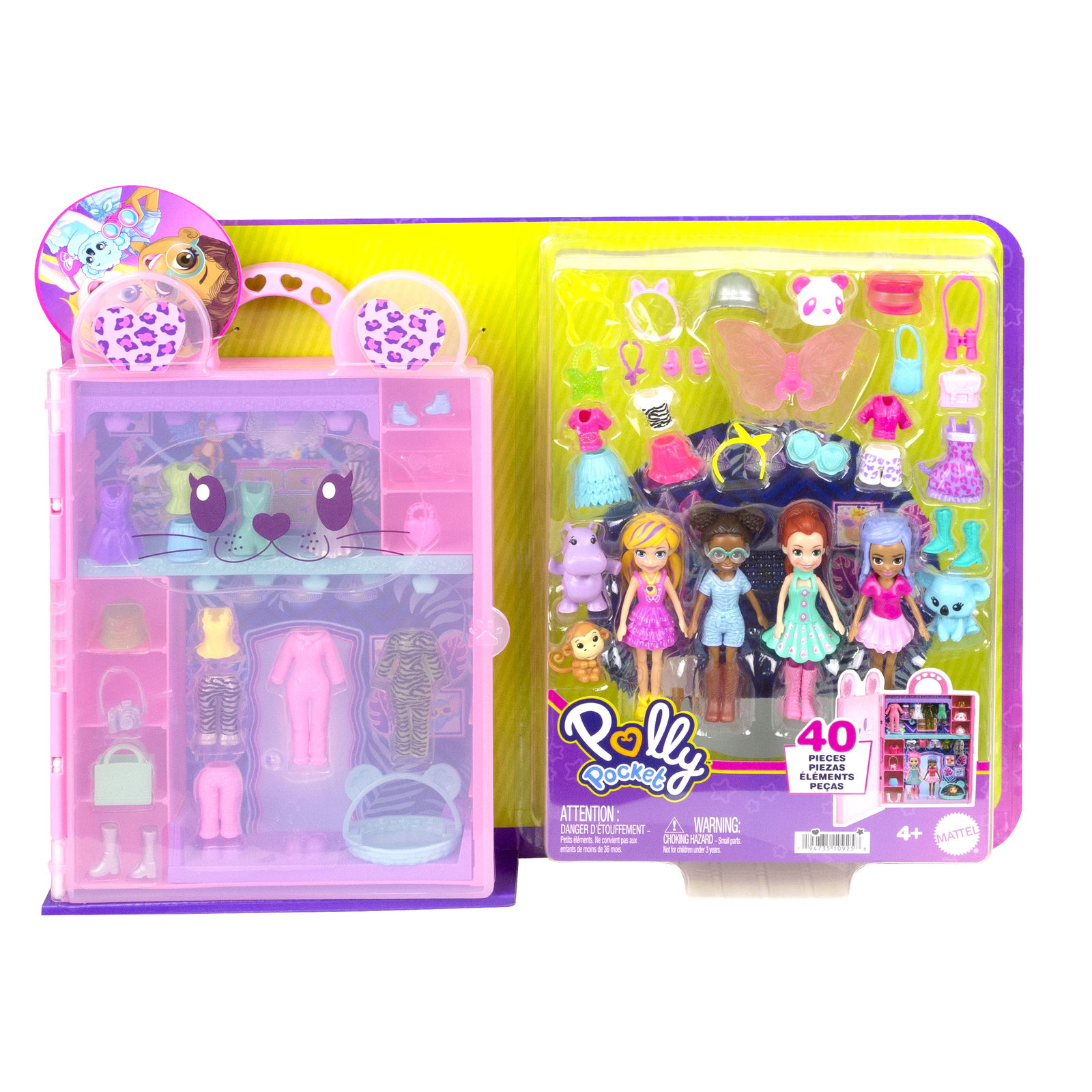 Polly Pocket madų spintos deluxe rinkinys