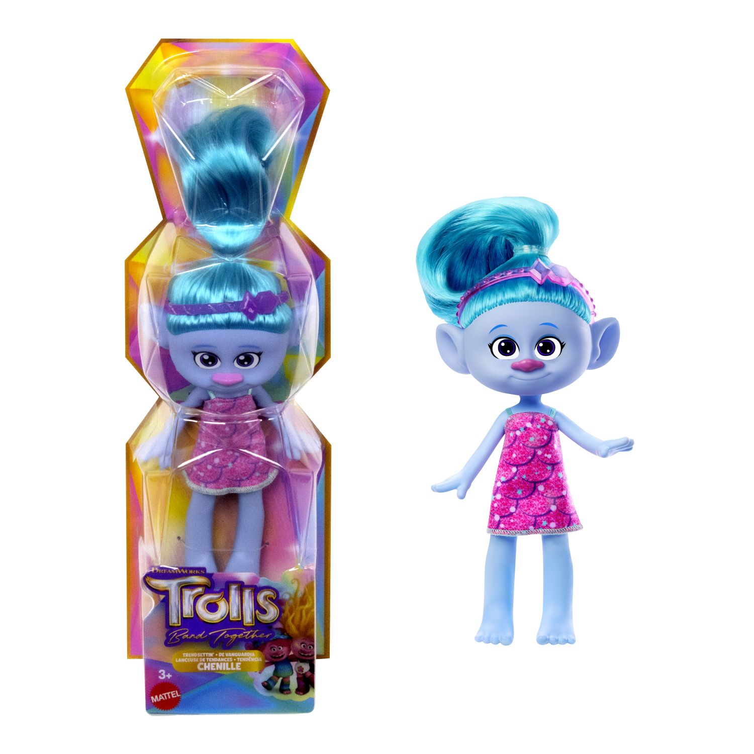 Lėlė Trolls Šenilė