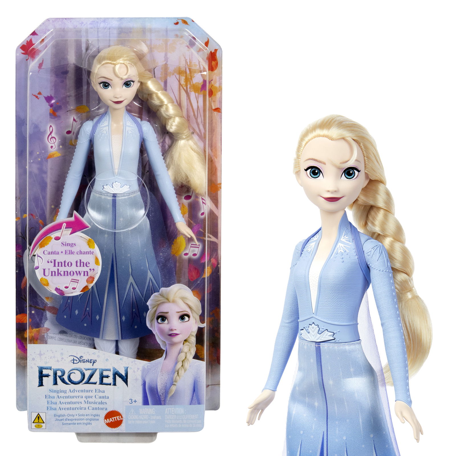 Disney Frozen anglų kalba dainuojanti lėlė Elza 2