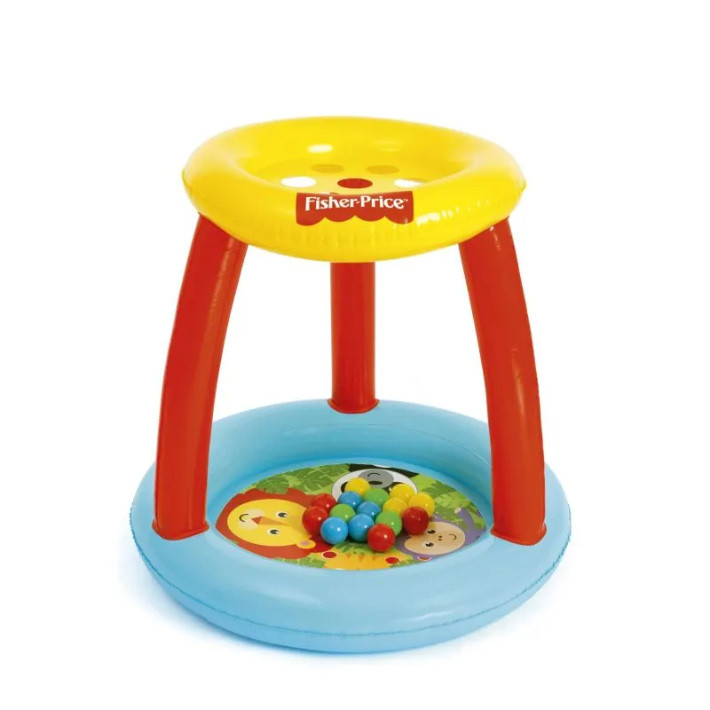 Bestway Fisher Price pripučiamas kamuoliukų baseinas "Animal Friends", 93541