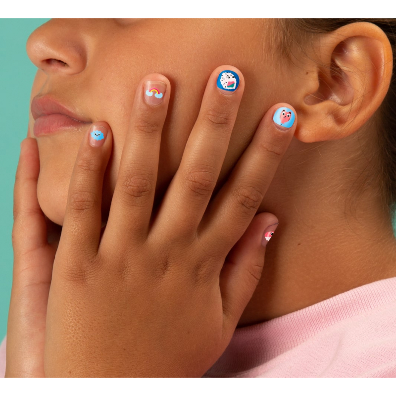 OMY - nagų lipdukai- KAWAII - NAIL STICKERS