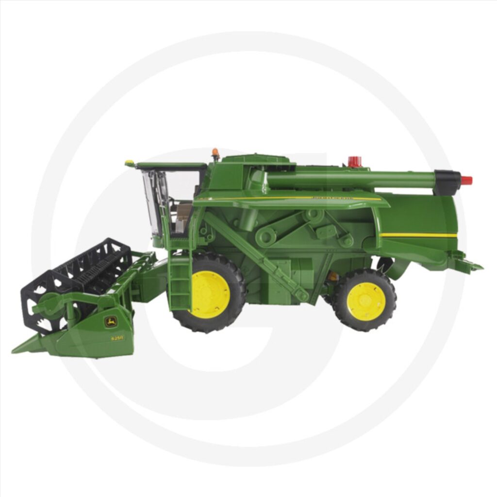 Žaislinis kombainas Bruder John Deere T670i