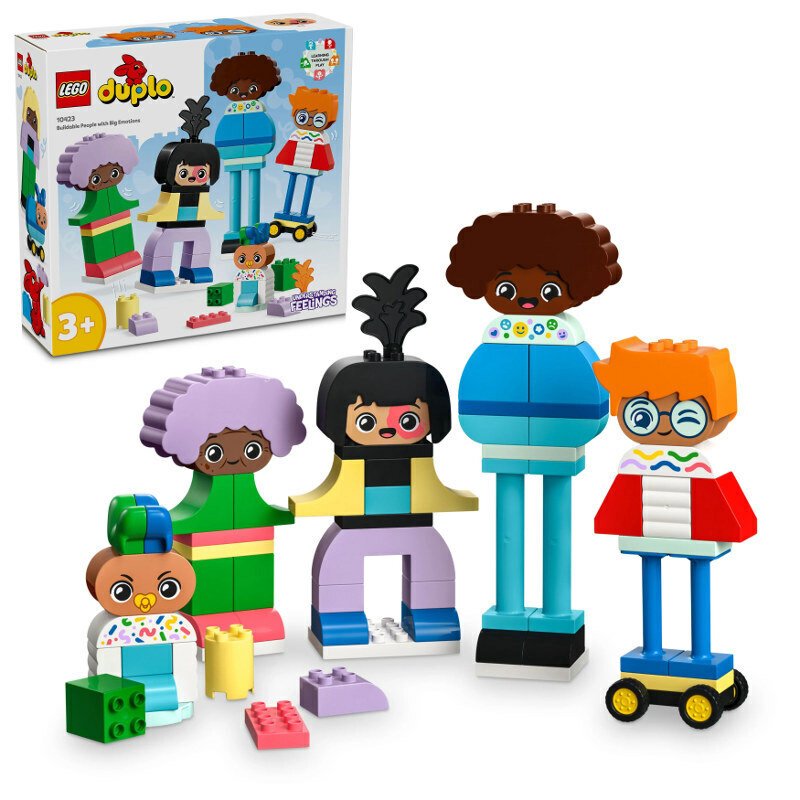 Lego Duplo Town- žmonės su emocijomis, 71 detalė