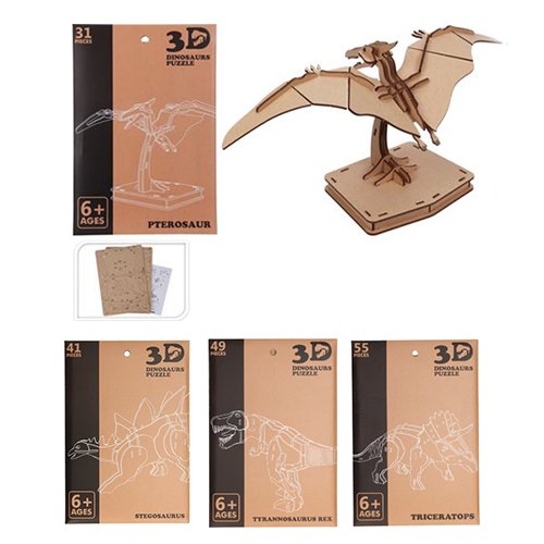 Dėlionė 3D DINOSAURS PUZZLE