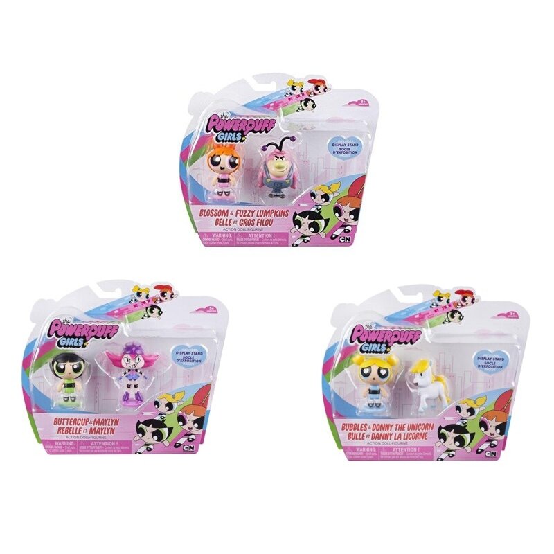 POWER PUFF GIRLS figūrėlių rinkinys Action Doll