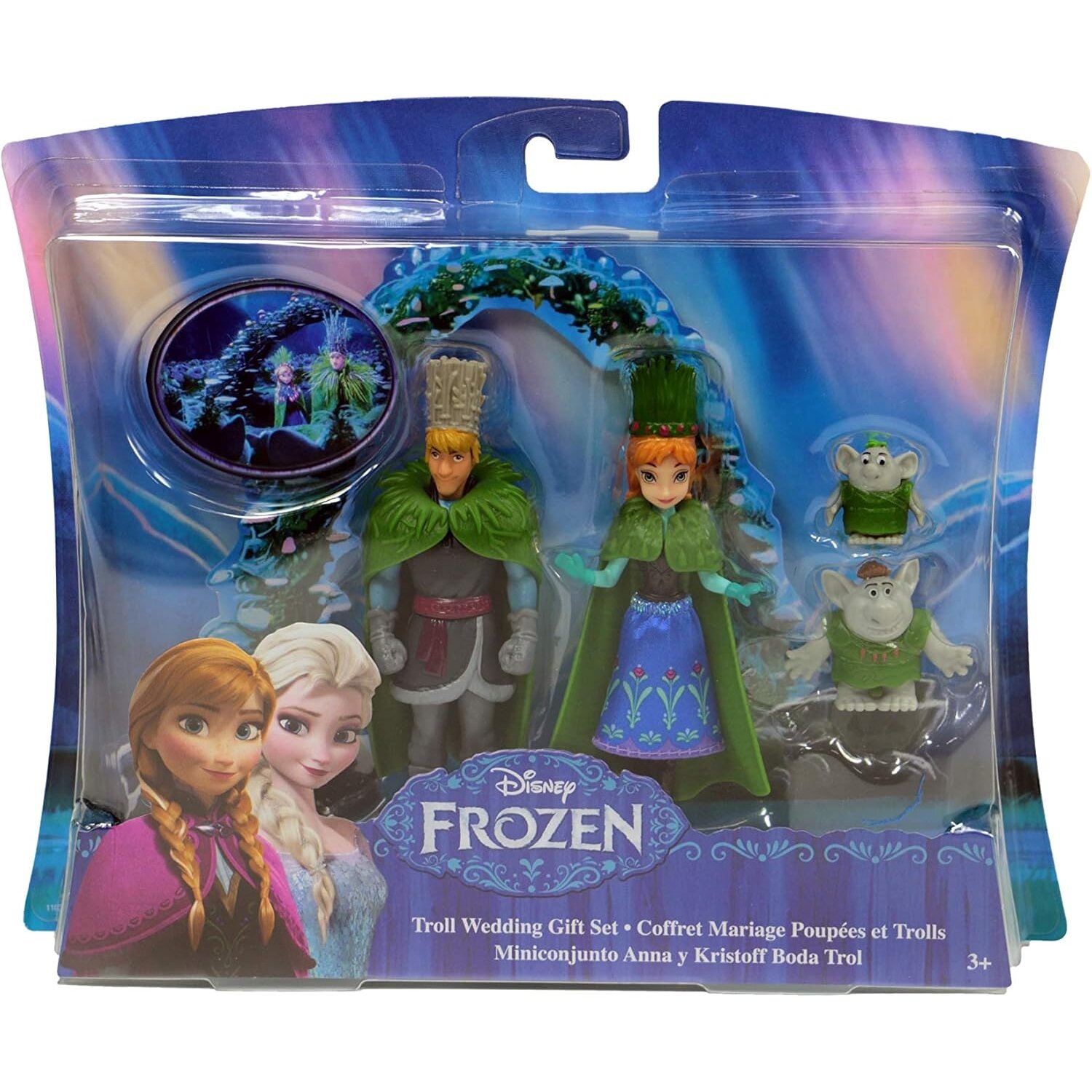 Frozen mini jaunavėdžių rinkinys Ledo šalis (pažeista pakuotė)