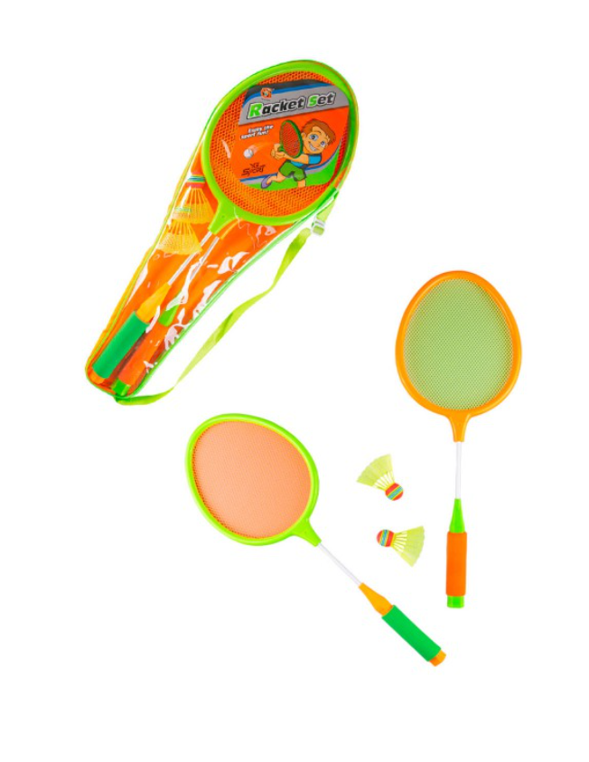 Badmintono raketės vaikams su krepšiu