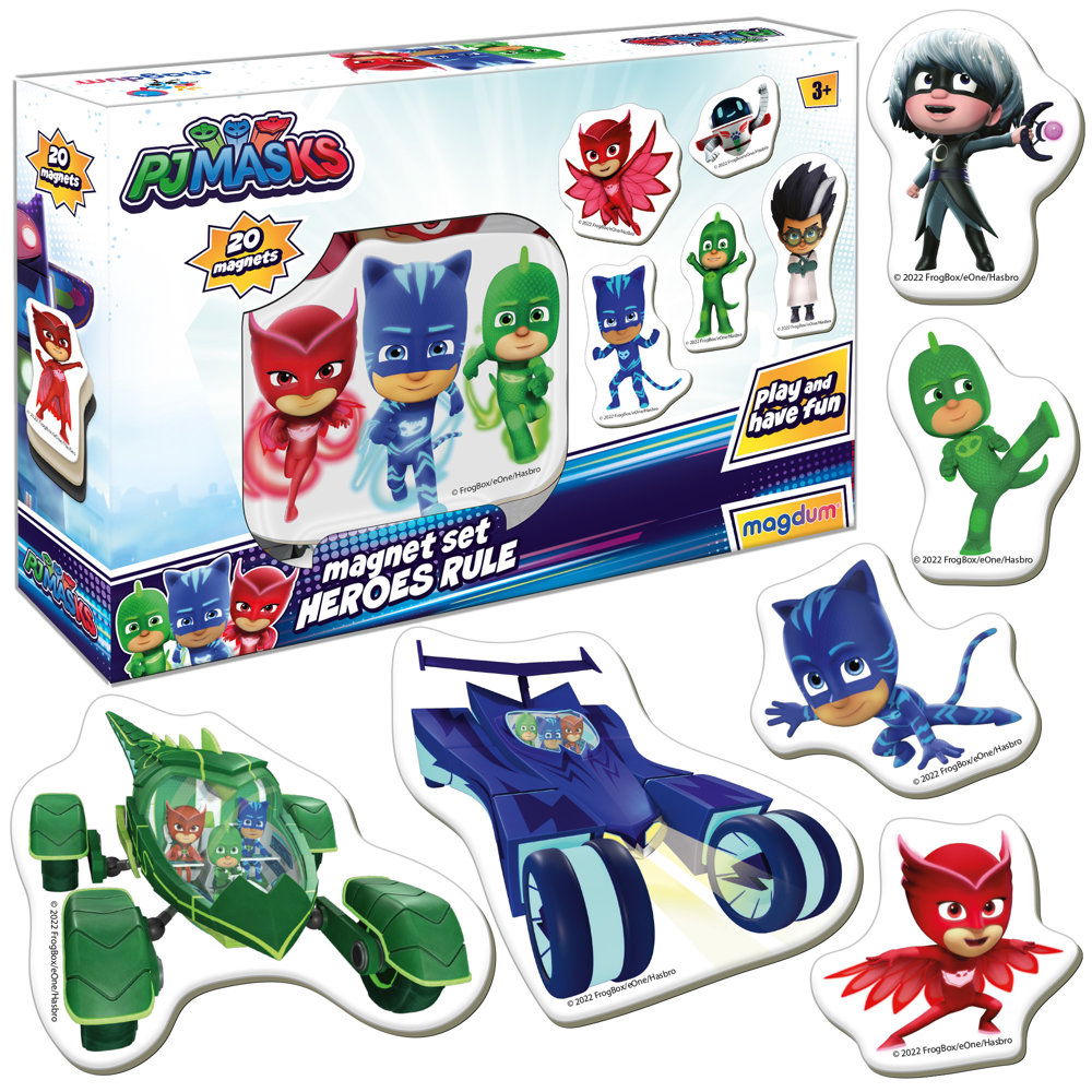 Magnetų rinkinys PJ Masks