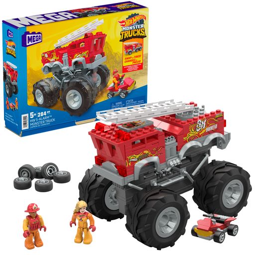 Mega Construx konstruktorius Hot Wheels Gaisrinės sunkvežimis