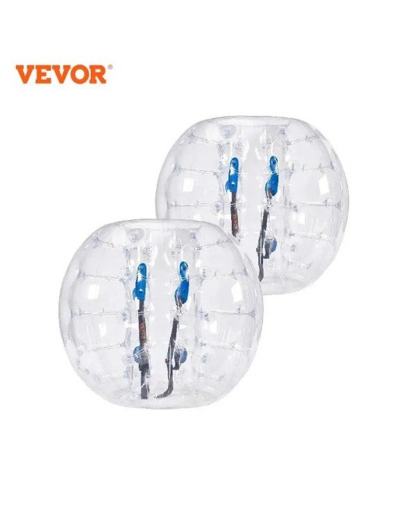 2 pakuotės pripučiamų bamperio kamuolių 4FT/1.2M kūno Zorb kamuolys Kids Bubble Soccer Balls PVC Blow Up žaislas paaugliams