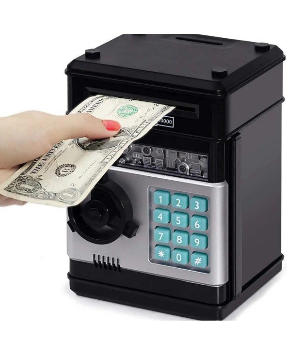 Elektroninis Piggy Bank slaptažodžio seifas Pinigų dėžutės vaikams Skaitmeninės monetos Pinigų taupymo seifas Bankomatas Dovanos