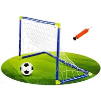 Vaikiški futbolo vartai su kamuoliu ir pompa, WOOPIE