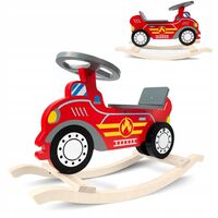 Medinis supamasis gaisrinės automobilis Ricokids