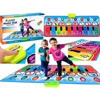 Interaktyvus Muzikinis kilimėlis šokiams PIANO, 130 cm