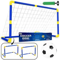 Vaikiškas futbolo vartų komplektas 2in 1