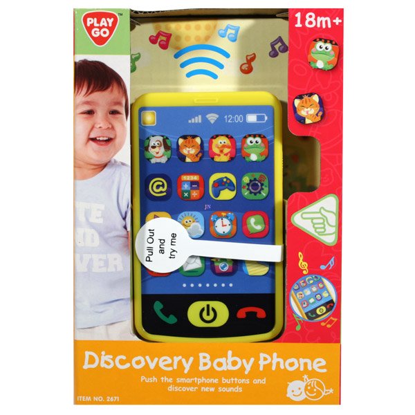 Vaikiškas telefonas PLAYGO INFANT&TODDLER Discovery, 2671