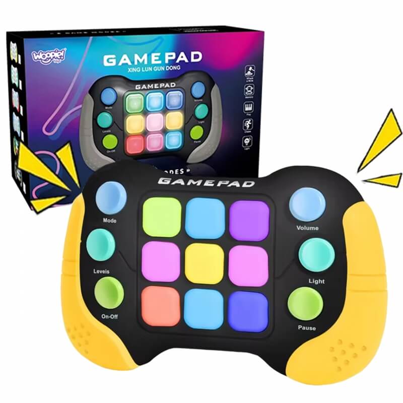 WOOPIE elektroninis arkadinis žaidimas Pop-It Fidget Toy Gamepad