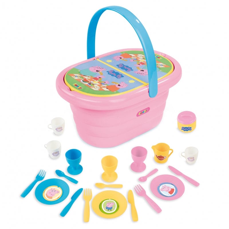 Smoby Peppa Pig Žaislas Pikniko Krepšys Su Priedais