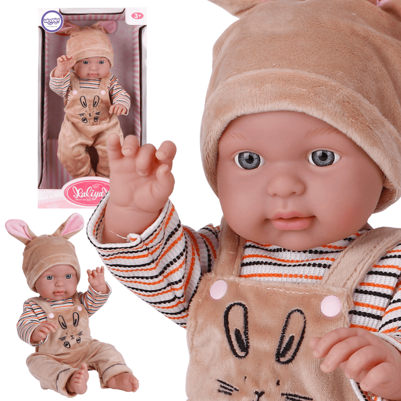 WOOPIE ROYAL Žaislas Lėlytė Kūdikis Su Zuikučio Rūbeliais, 46 cm