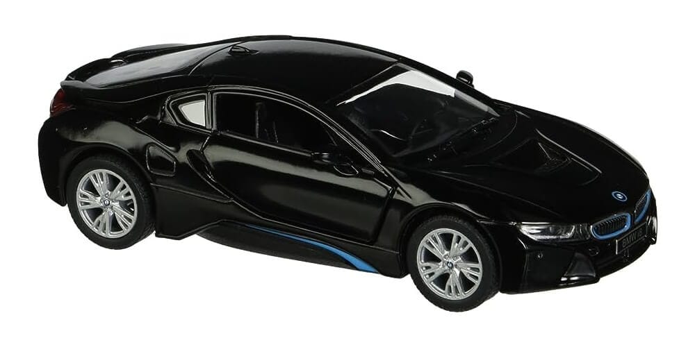 Kinsmart Žaislas Vaikams Automobilis, BMW I8, Juodas