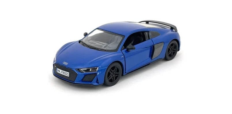 Kinsmart Žaislas Vaikams Automobilis, 2020 Audi R8 Coupé, Mėlynas