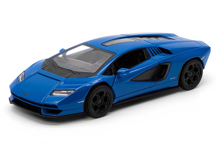 Kinsmart Žaislas Vaikams Automobilis, Lamborghini Countach LPI 800-4, Mėlynas