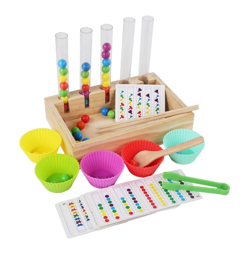 Montessori edukacinis rinkinys spalvos