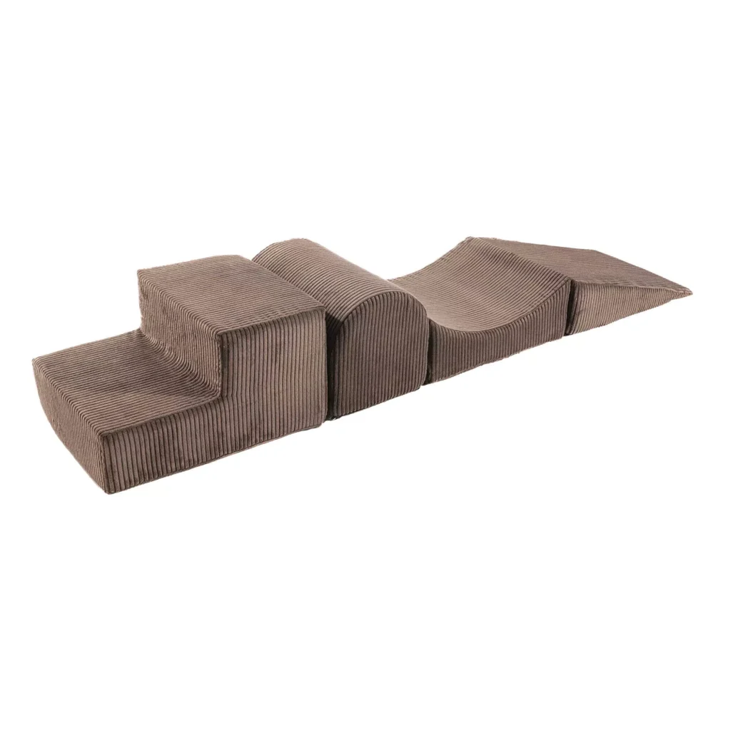 "Aesthetic Foam" 4 elementų žaidimų rinkinys, velvetas, rudas