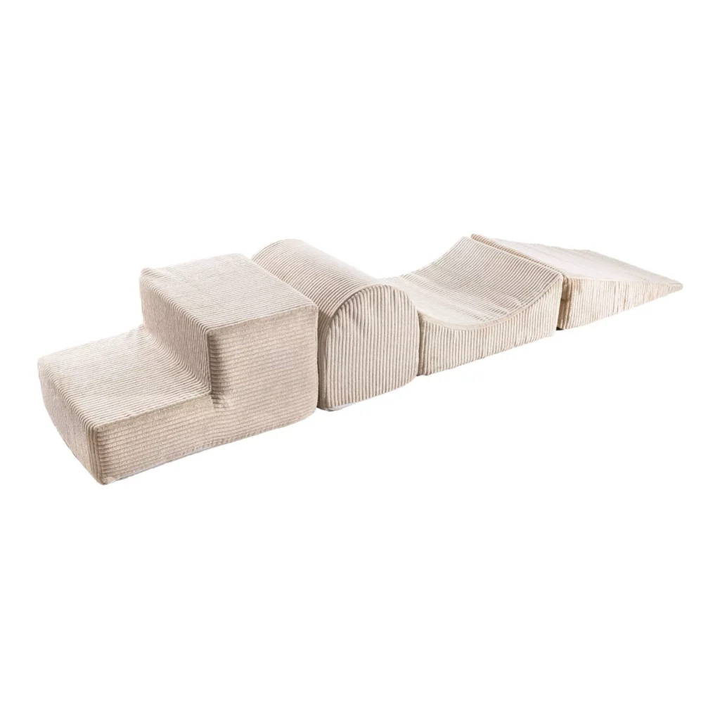 "Aesthetic Foam" 4 elementų žaidimų rinkinys, velvetas, Ecru