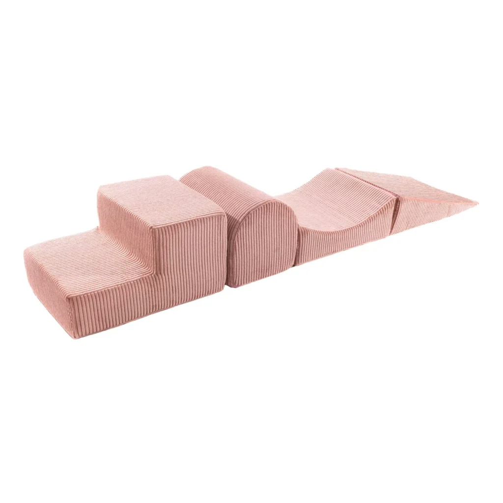 "Aesthetic Foam" 4 elementų žaidimų rinkinys, velvetas, rožinis