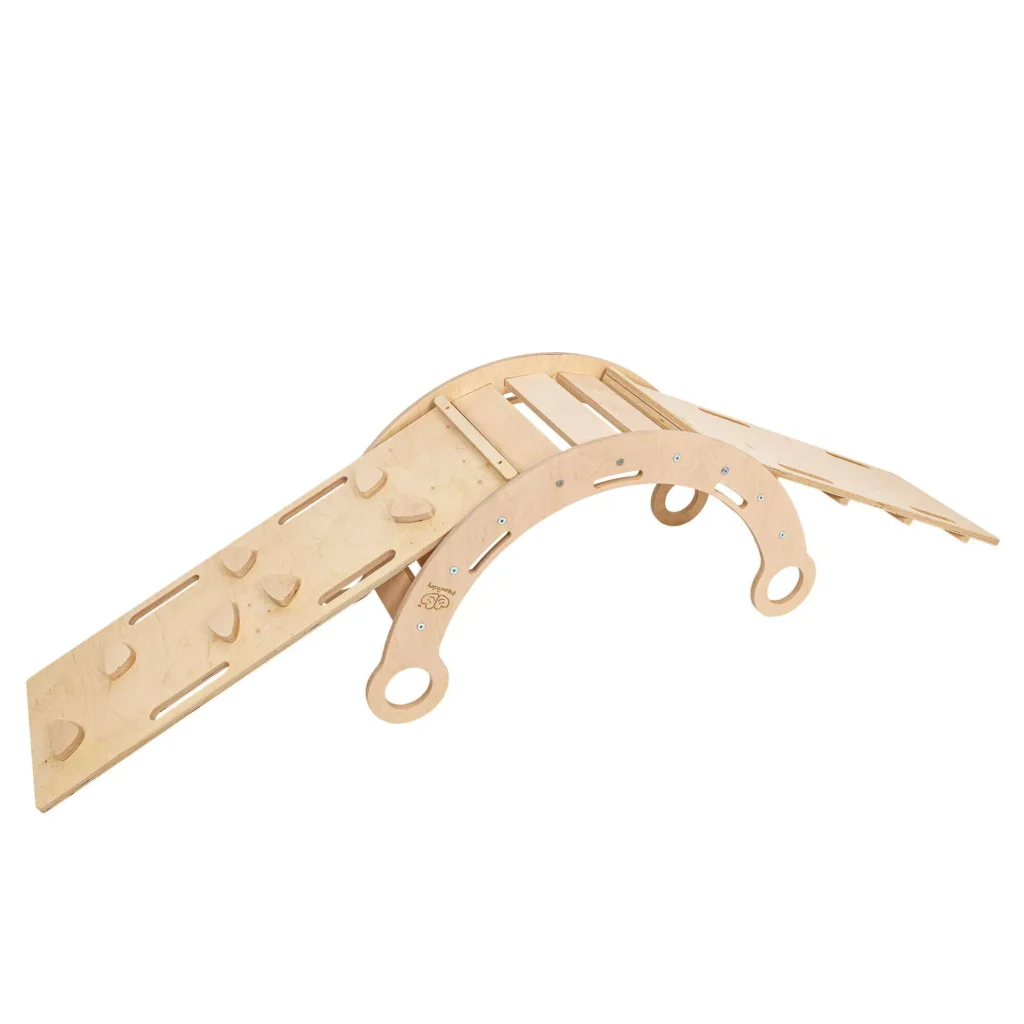 Didelis "Dream Rocker Classic Wood & Slide & Ladder