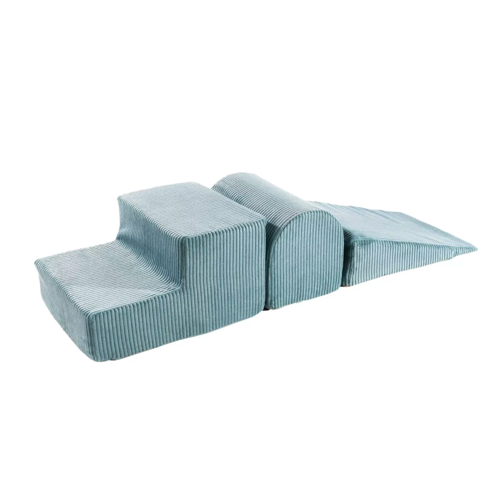 "Aesthetic Foam" 3 elementų žaidimų rinkinys, velvetas, turkio spalvos
