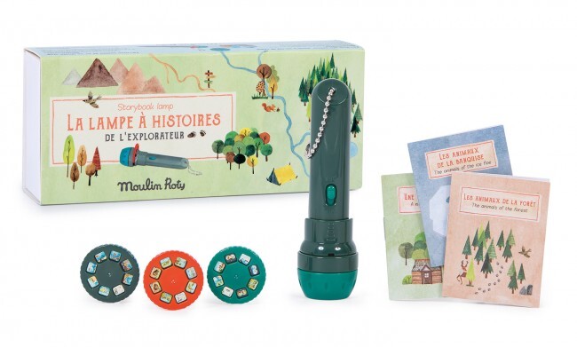 Moulin Roty - projektorius -  Storybook torch Explorateur