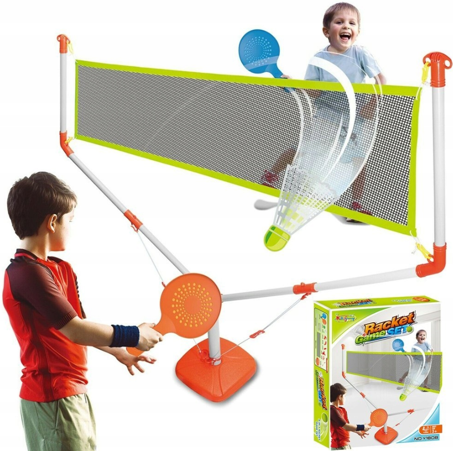 Lauko badmintono rinkinys su tinklu