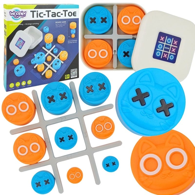 Nešiojamas Loginis Žaidimas Tic-Tac-Toe Iš Woopie, Nuo 6 Metų