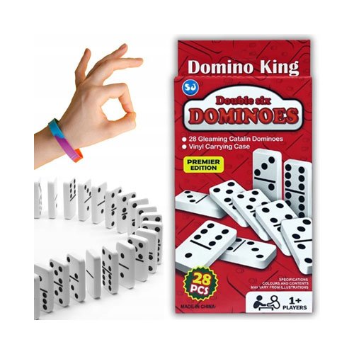 Domino žaidimas DOUBLE SIX DOMINOES