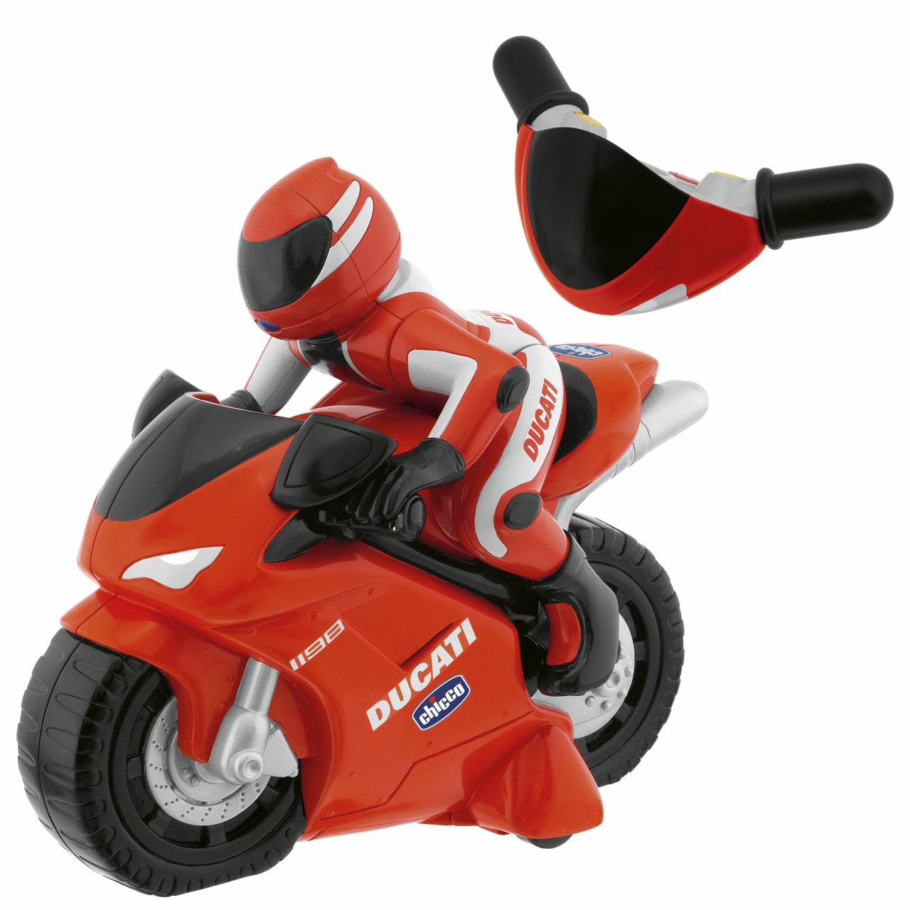 Motociklas Chicco Ducati su nuotolinio valdymo pultu