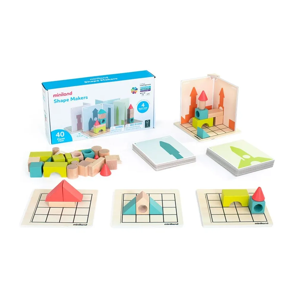 Miniland žaidimas Shape makers