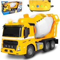 Žaislinis sunkvežimis Betono maišyklė su šviesa ir garsu, modelis 1:16