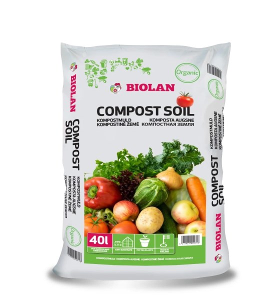 Žemė kompostinė 40 l Organic Biolan
