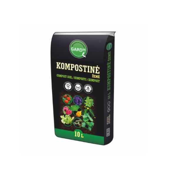 Kompostinė žemė GARDIN, 10 l